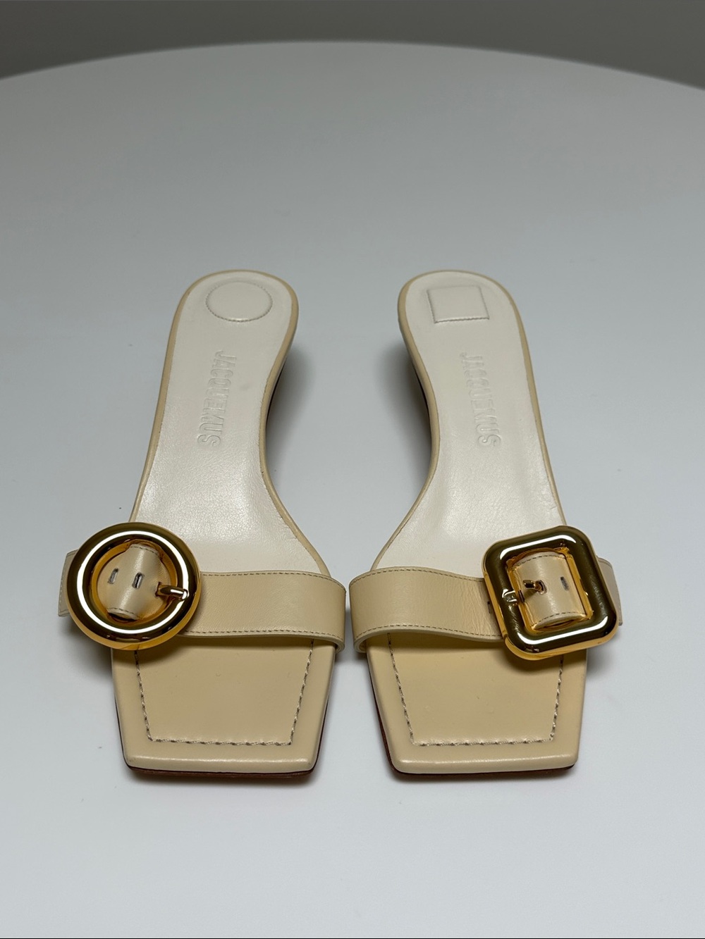 Jacquemus | Buckle Mule Heels